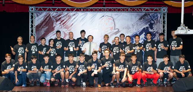 集結三國八名校第一屆亞洲名校籃球邀請賽熱烈開打。（台師大提供）