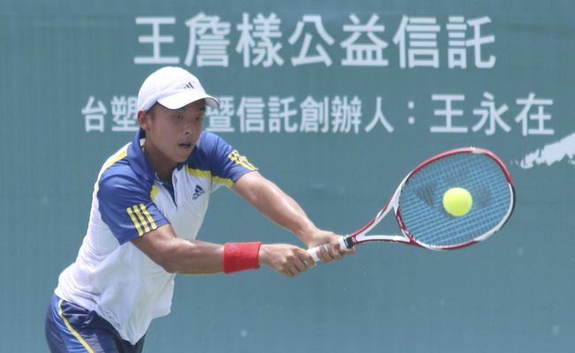 黃亮祺挑戰本季雙打第二冠。 (中華網協提供)
