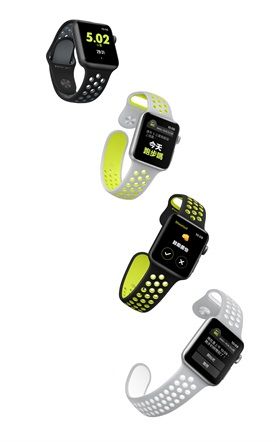 Apple Watch Nike+能全面記錄你的跑步數據。NIKE提供