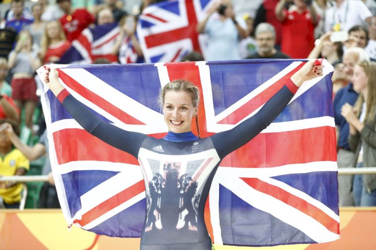  英自由車女將詹姆斯征服癌症 獲奧運競輪賽銀牌。法新社