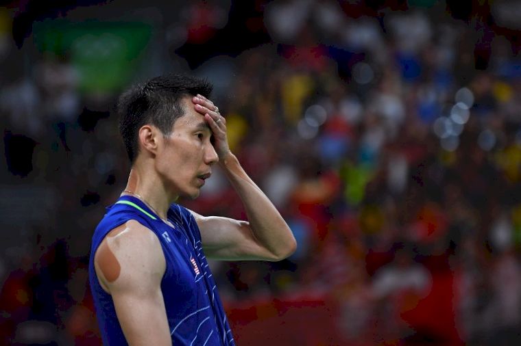 李宗偉三度闖進奧運金牌戰，都錯失金牌。法新社