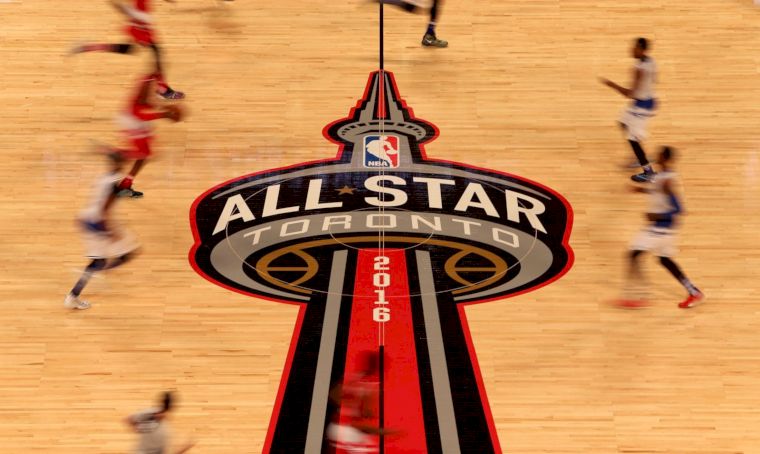 未來NBA明星賽，球員和媒體也可以決定先發人選。圖/法新社資料照片