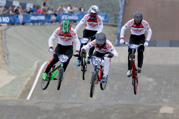 BMX一直到2008年北京奧運才出現。法新社