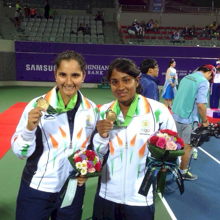 印度推派仁川亞運銅牌女雙出征奧運。圖/翻攝自Prarthana Thombare粉絲頁