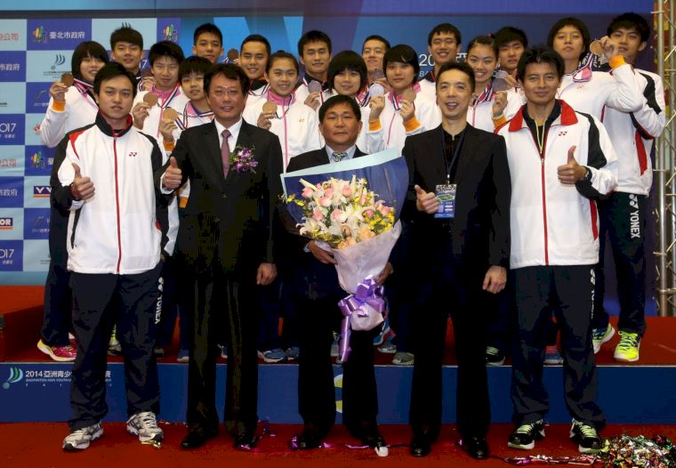中華羽隊與日本並列混團銅牌，寫下隊史紀錄（李天助攝）