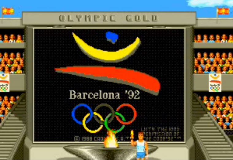 首款國際奧會授權奧運遊戲。圖/翻攝自遊戲畫面