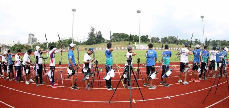 亞洲盃射箭賽在桃園國體大登場。圖/中華民國射箭協會提供