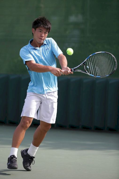 駱建勛去年曾奪下青少男雙打冠軍。摘自ITF官網