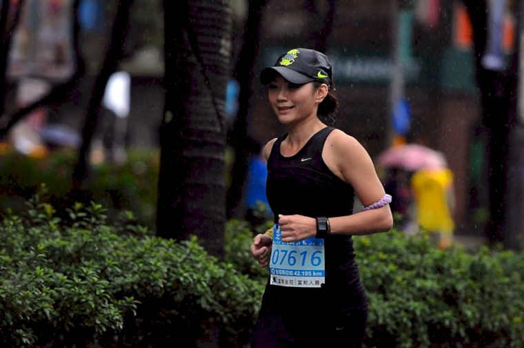 臺北馬拉松是馬克媽媽跑步重要起點。圖/馬克媽媽提供