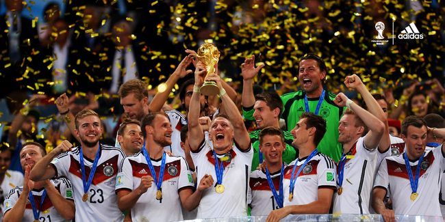 世界盃德國奪得第4個冠軍。（adidas提供）