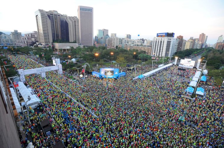 台灣路跑年度盛會、臺北馬拉松即將登場。(資料照，主辦單位提供)