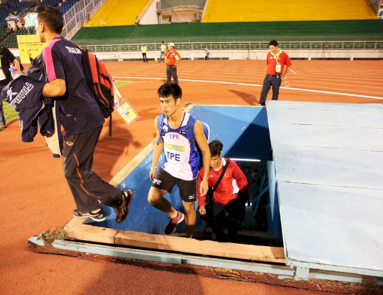 楊俊瀚未能達到里約奧運標準。(資料照，李天助攝)