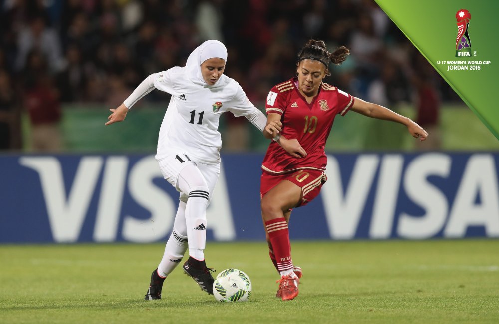 約旦舉辦女足U17世青賽。圖/翻攝自FIFA