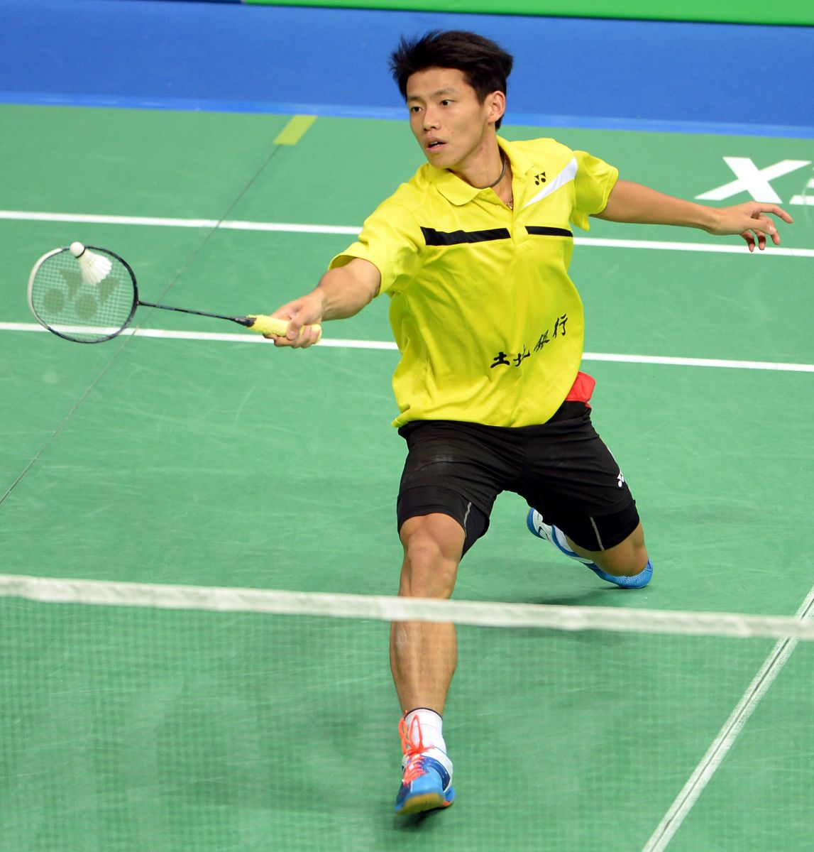 地主男單林祐賢終在台灣舉辦的國際羽賽打進八強（大會提供）