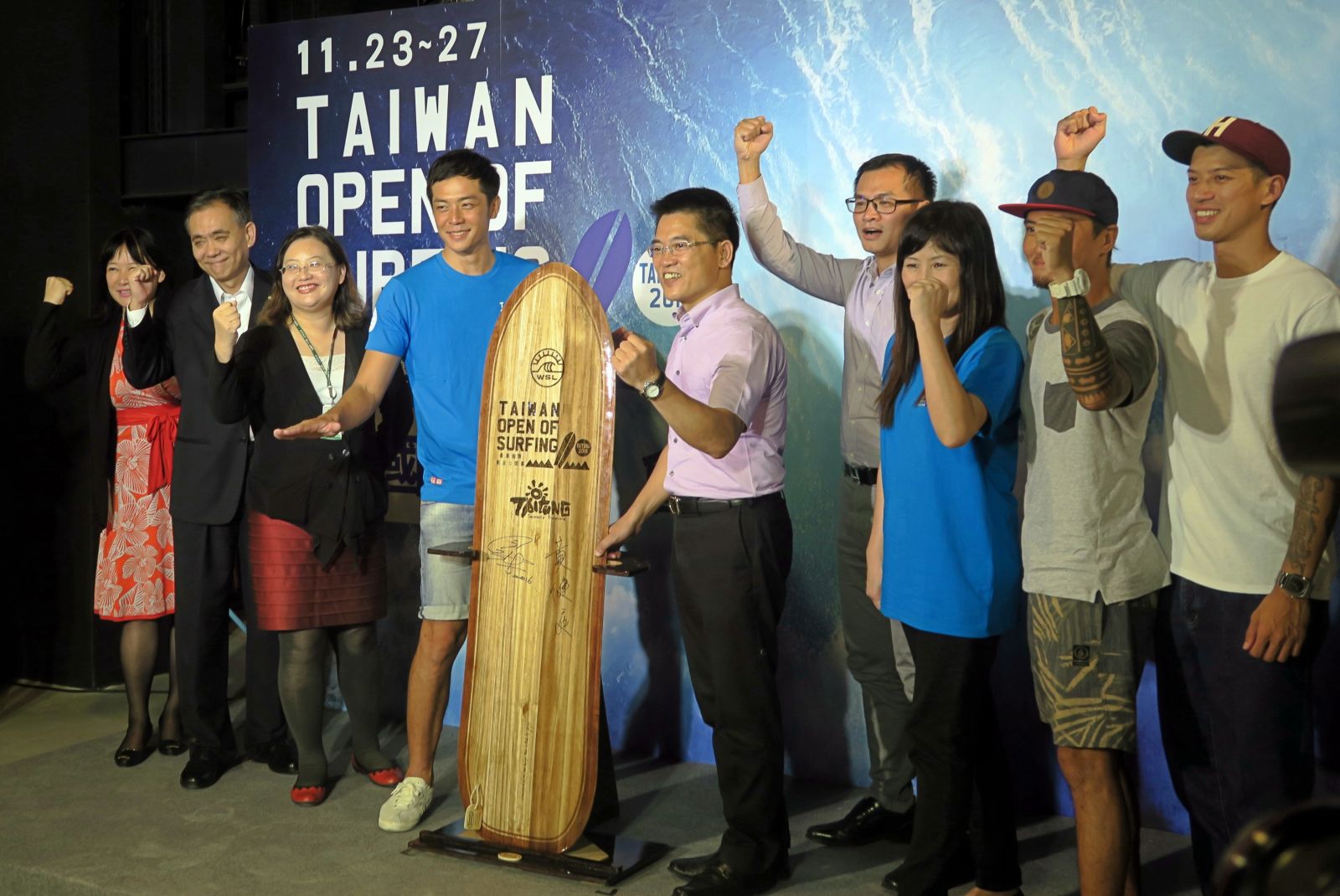 台灣國際衝浪公開賽下個月底台東登場。攝影/楊育欣