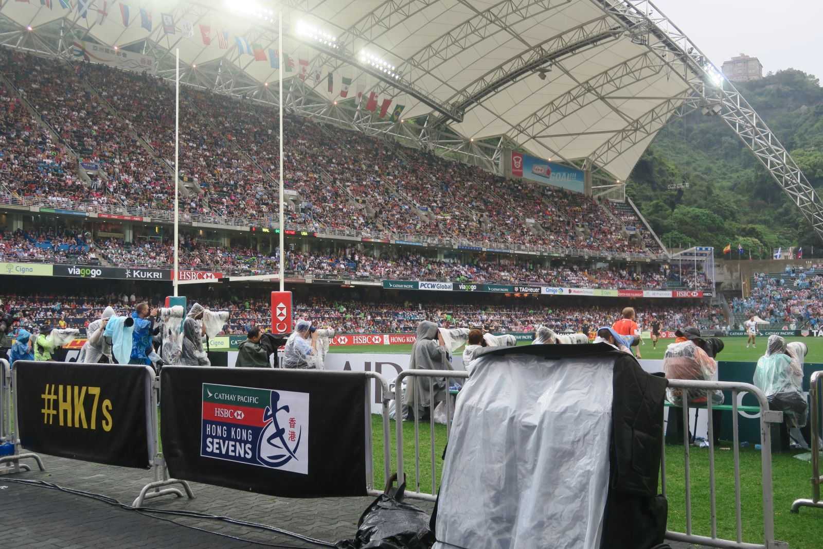 香港國際7人欖球賽，歷經41年發展，沒想到如此茁壯、並助橄欖球重返奧運。攝影/楊育欣