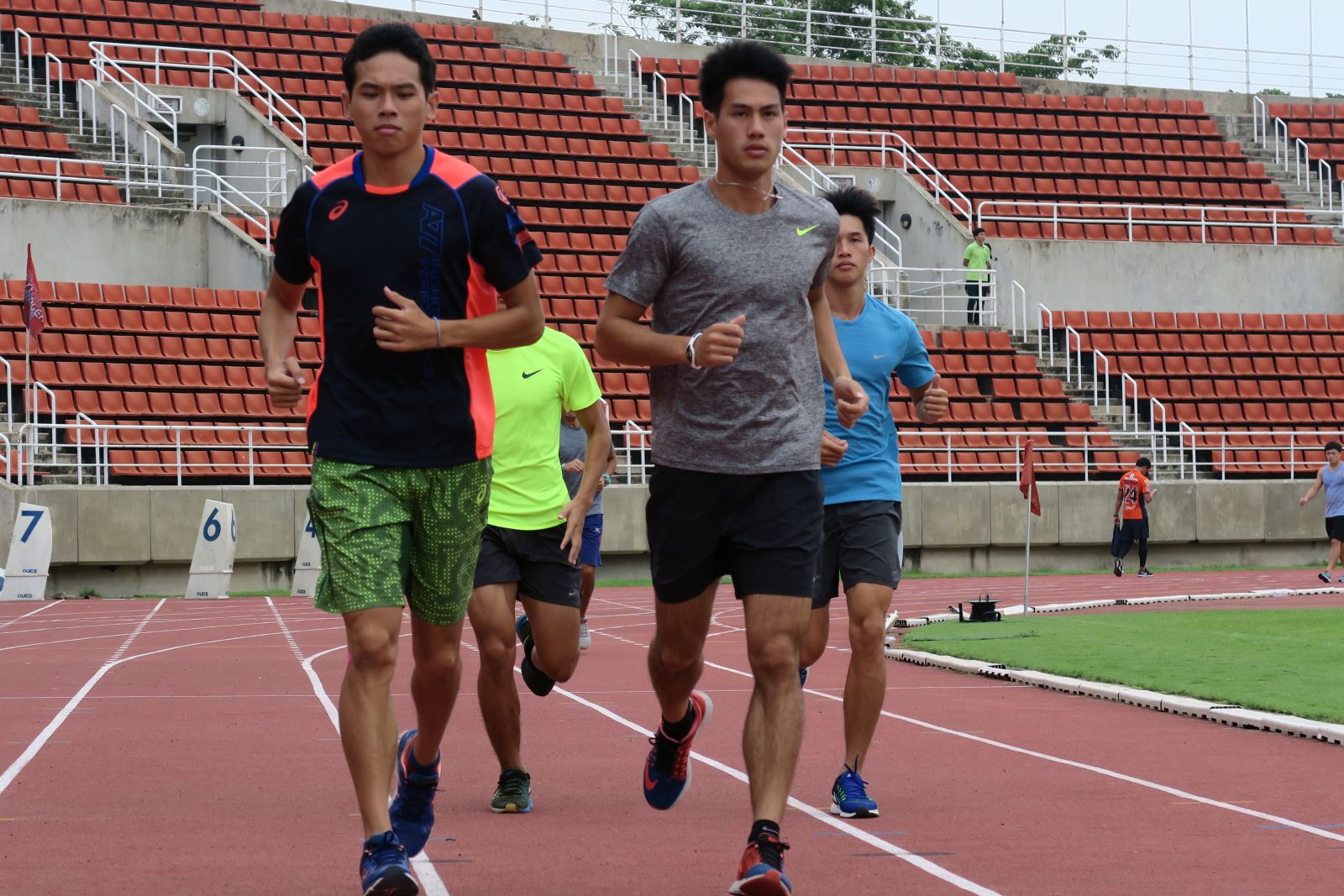 中華田徑隊備戰泰國公開賽。圖/中華民國田徑協會提供