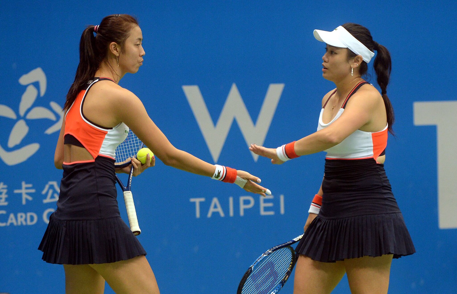 詹家姊妹成功衛冕冠軍。台灣公開賽大會提供