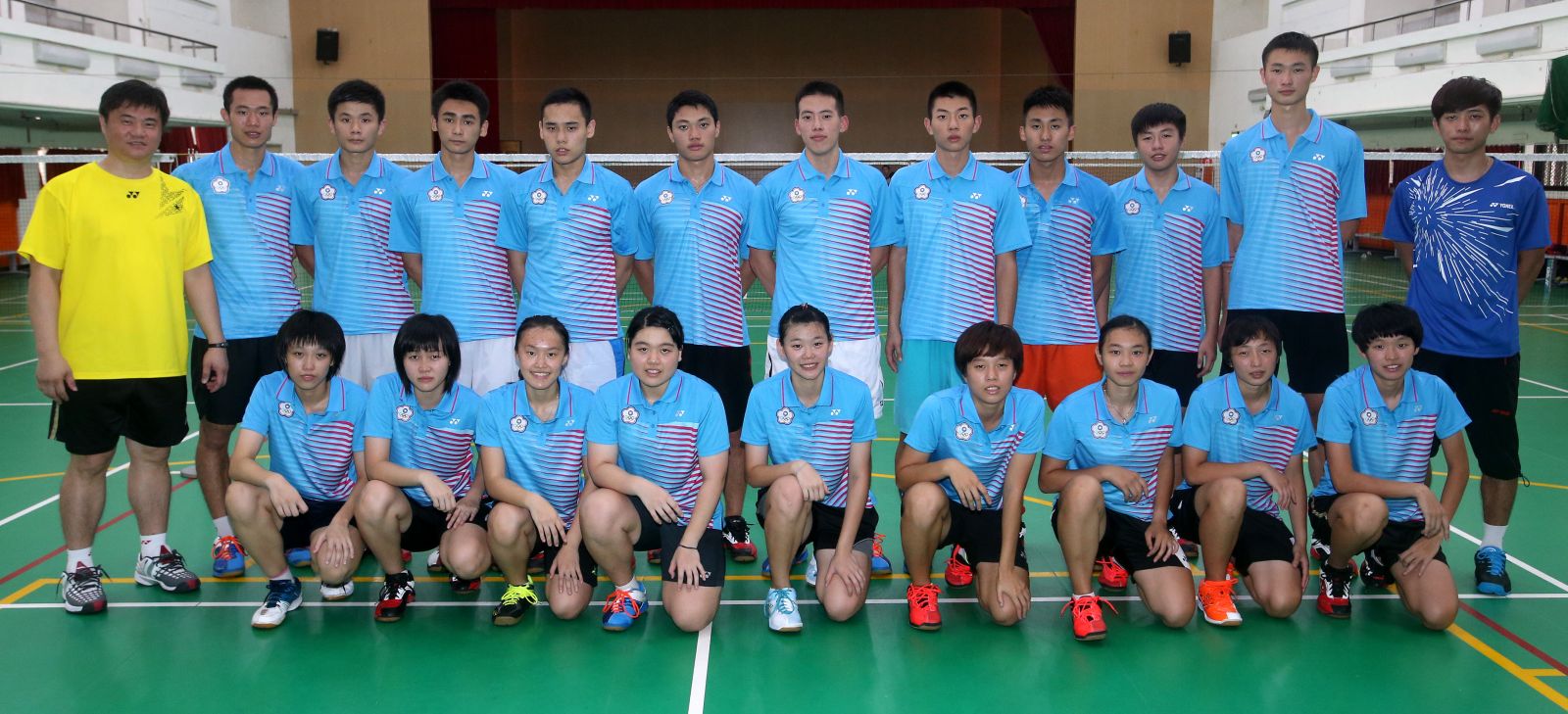 台灣亞青U19代表隊27日啟程出發征戰在泰國曼谷舉辦的亞青賽（李天助／攝）