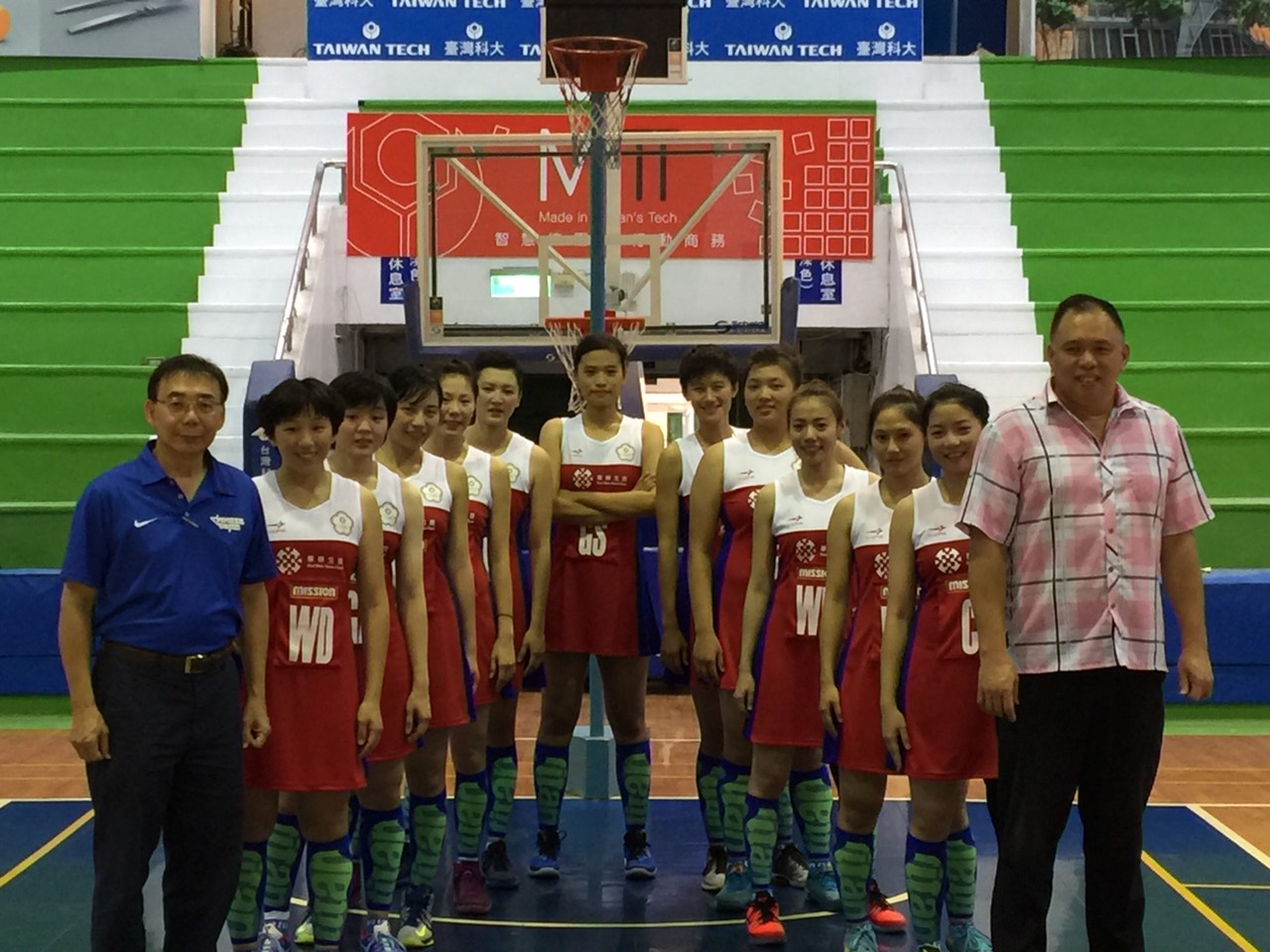 中華籃網球隊成軍。