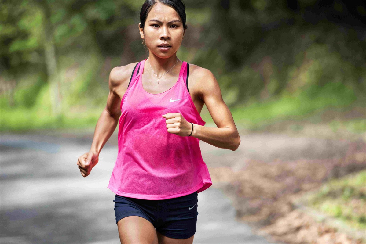 從護士到奧運國手，姚潔貞堅持跑出佳績。圖/Nike提供