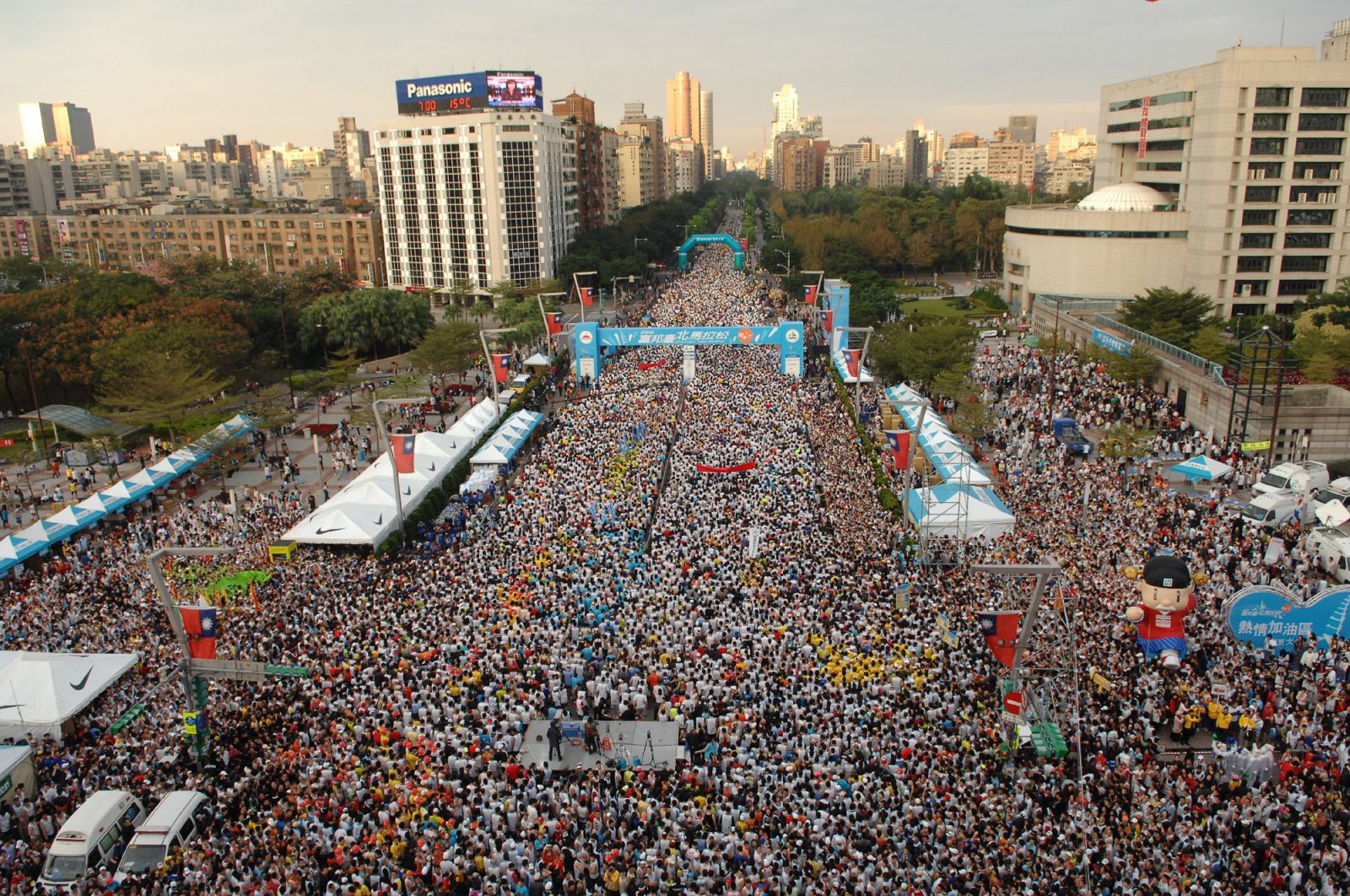 臺北馬拉松為國內路跑指標性賽事。(資料照，主辦單位提供)